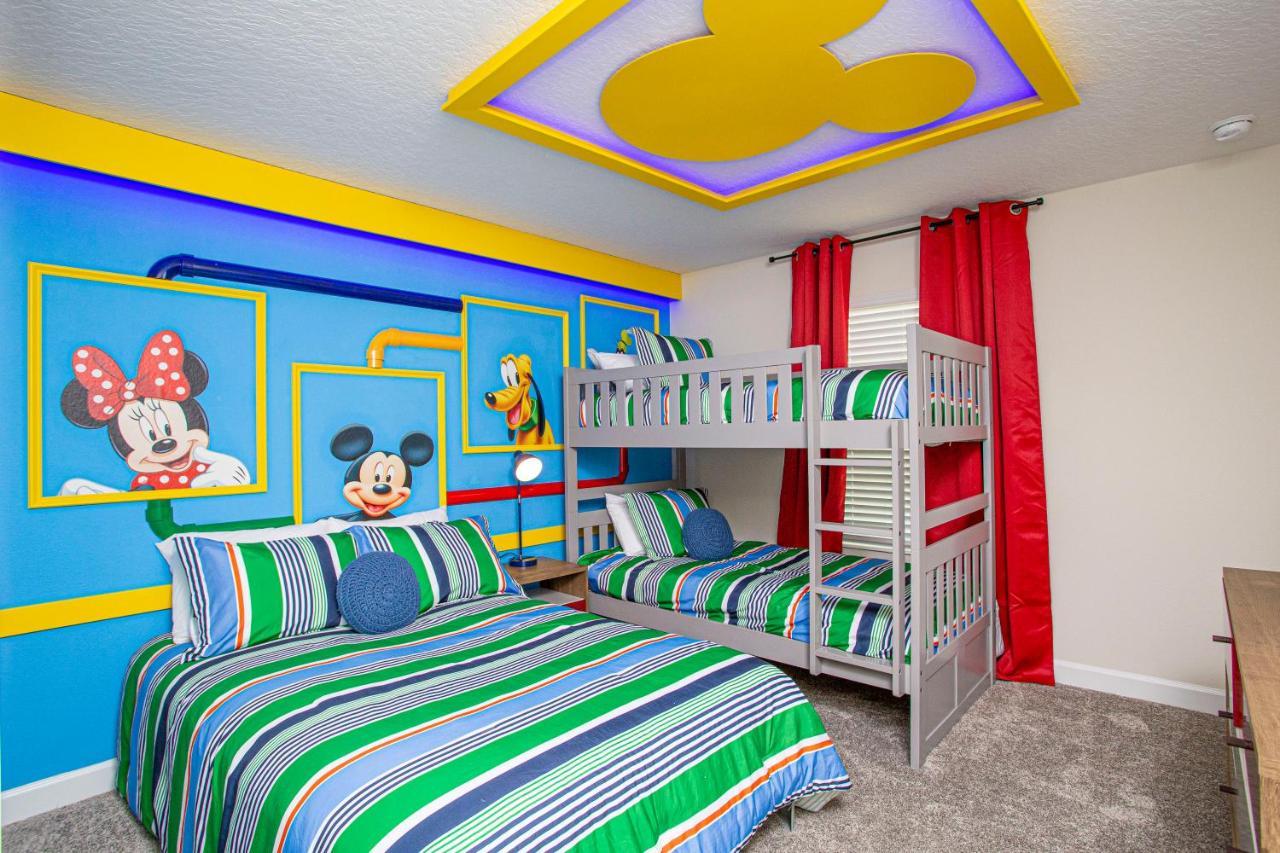 Gorgeous 4 Bedroom W/ Pool Close To Disney 4836 Киссимми Экстерьер фото