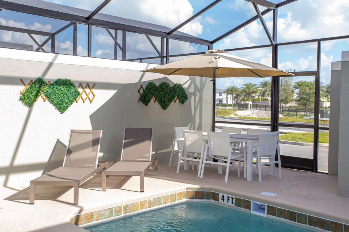 Gorgeous 4 Bedroom W/ Pool Close To Disney 4836 Киссимми Экстерьер фото