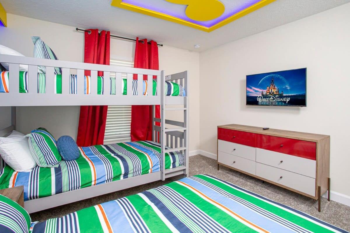 Gorgeous 4 Bedroom W/ Pool Close To Disney 4836 Киссимми Экстерьер фото