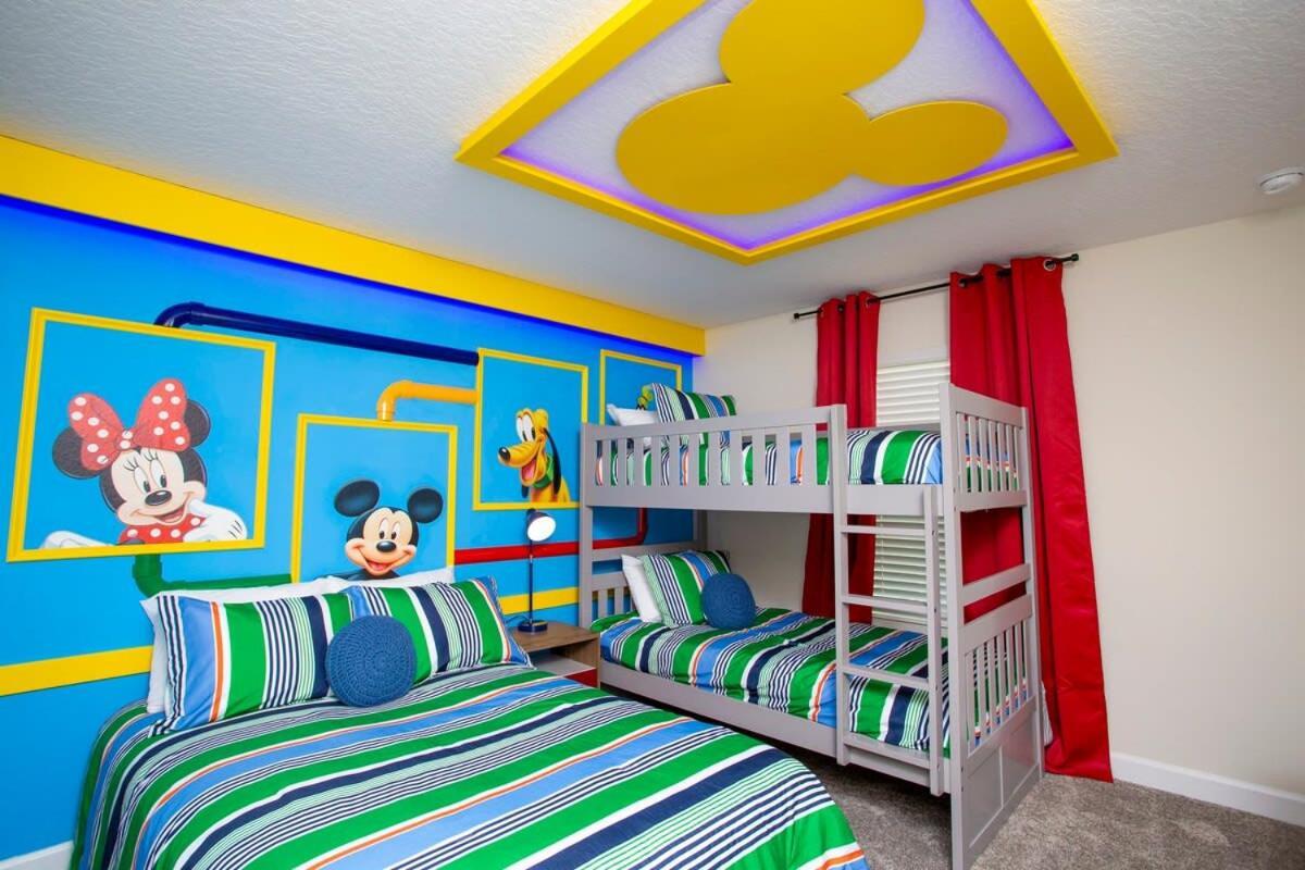 Gorgeous 4 Bedroom W/ Pool Close To Disney 4836 Киссимми Экстерьер фото